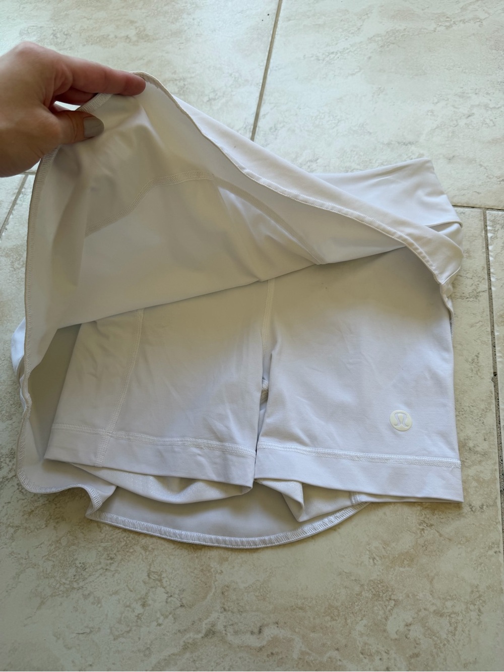 LULULEMON Asymmetrical Layered High-Rise Tennis Skirt Skort - Picture 5 of 5
